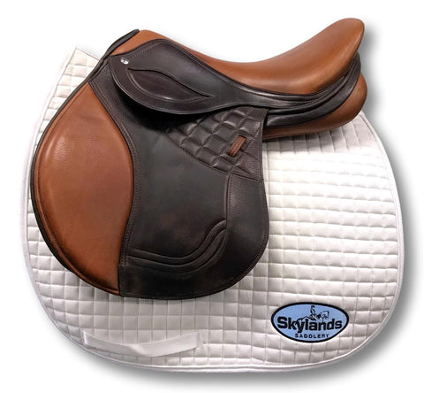 Used Schleese Quartet 17.5" Monoflap Dressage Saddle