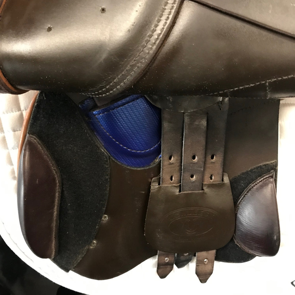 HOLD: Used Schleese LightFlight 17.5" Jump Saddle