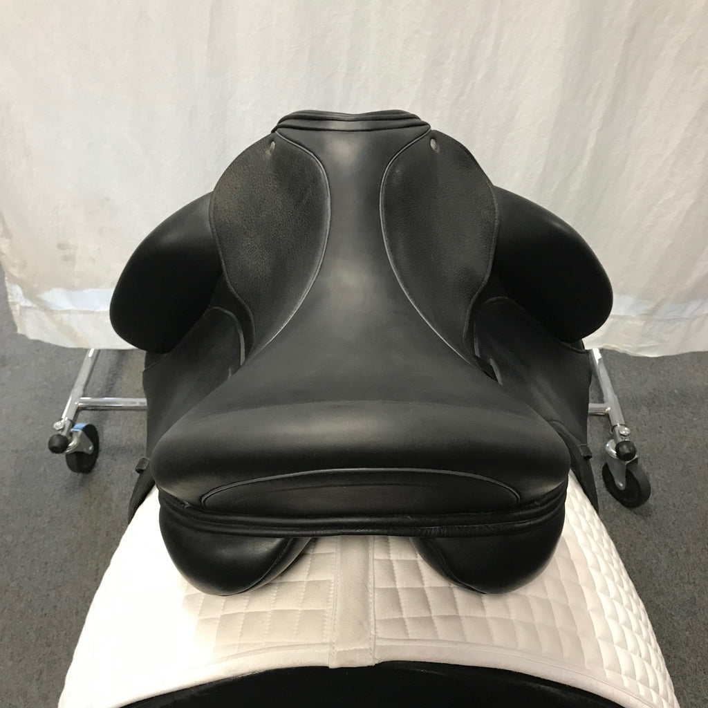 HOLD: Used Custom Icon Star 18" Monoflap Dressage Saddle