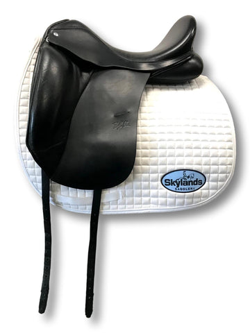 Used Aviar Rook 1.0 - 17.5"" Monoflap Dressage Saddle