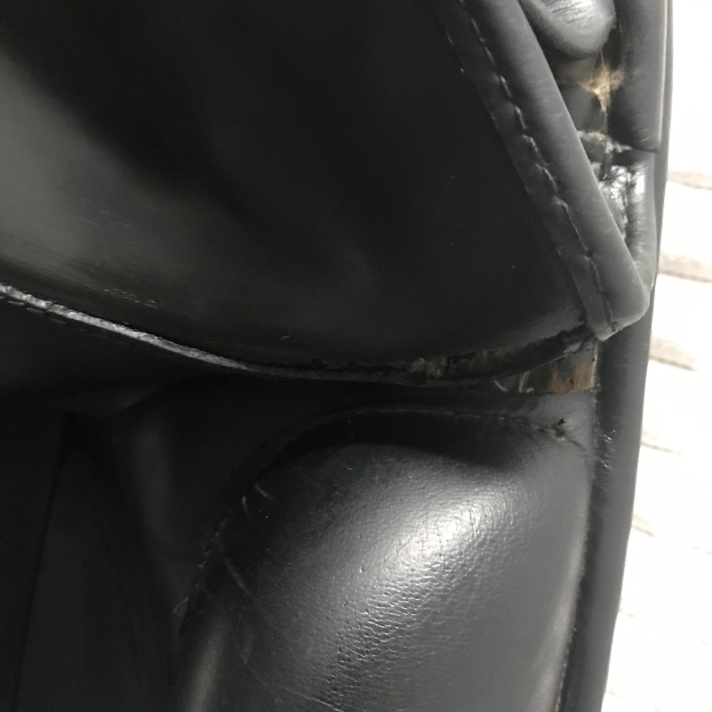HOLD:  Used Custom Saddlery Steffen's Advantage 17.5" Dressage Saddle