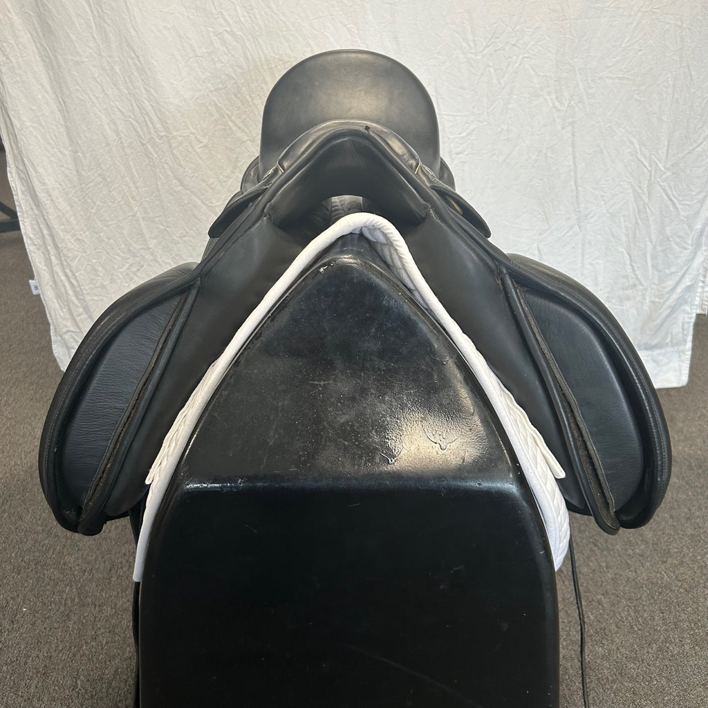 HOLD:  Used Hennig Sofa 17" Dressage Saddle