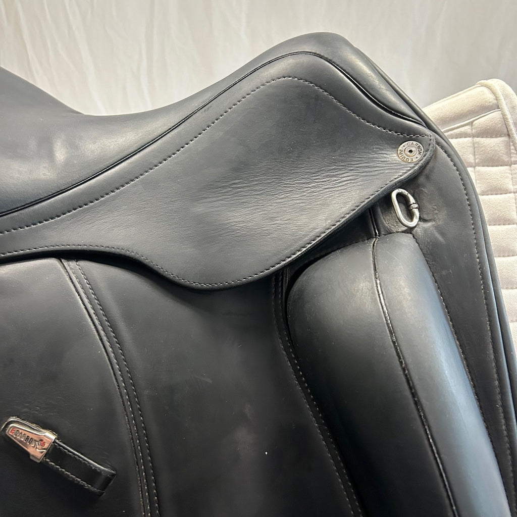 Used Equipe Viktoria 17" Monoflap Dressage Saddle