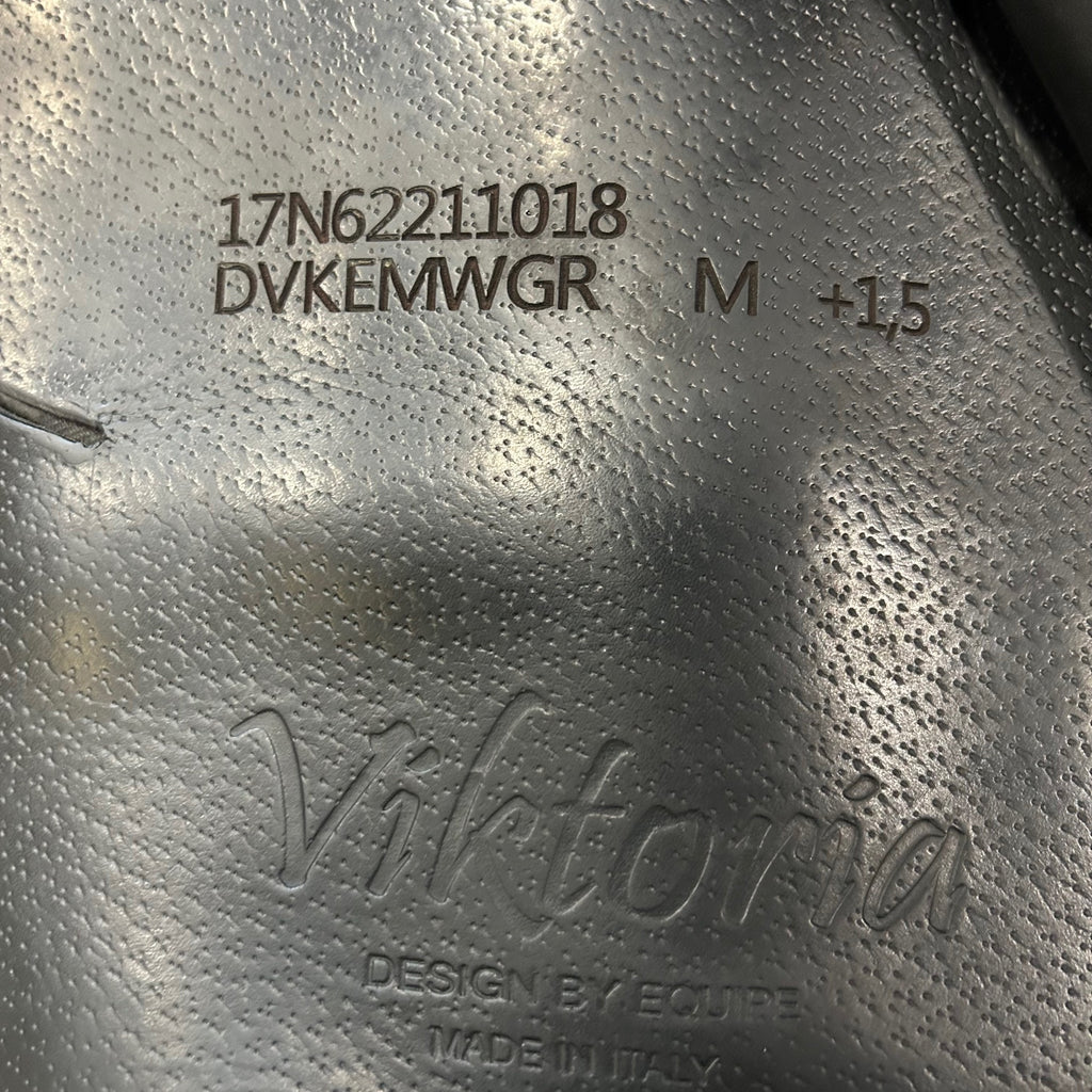 Used Equipe Viktoria 17" Monoflap Dressage Saddle