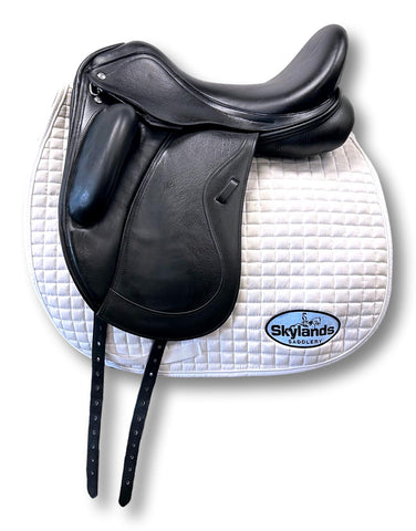 Demo Custom Wolfgang Signature Solo MKII 17.5" Dressage Saddle