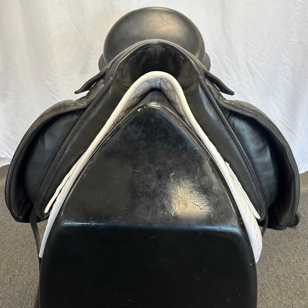 HOLD:  Used Custom Advantage 17" Dressage Saddle