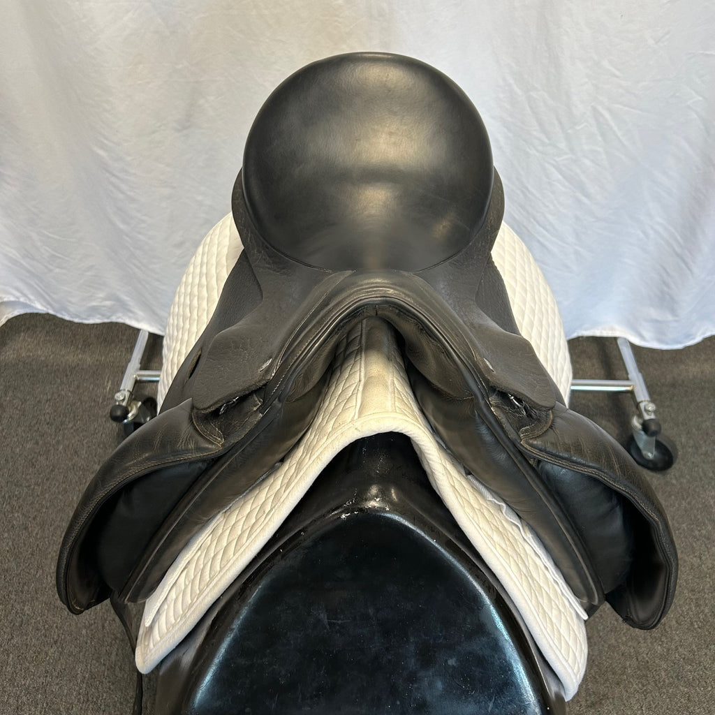HOLD:  Used Custom Advantage 17" Dressage Saddle