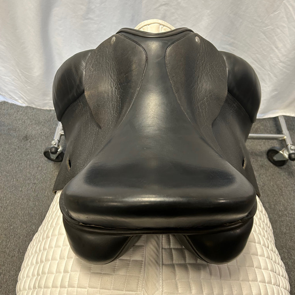 HOLD:  Used Custom Advantage 17" Dressage Saddle