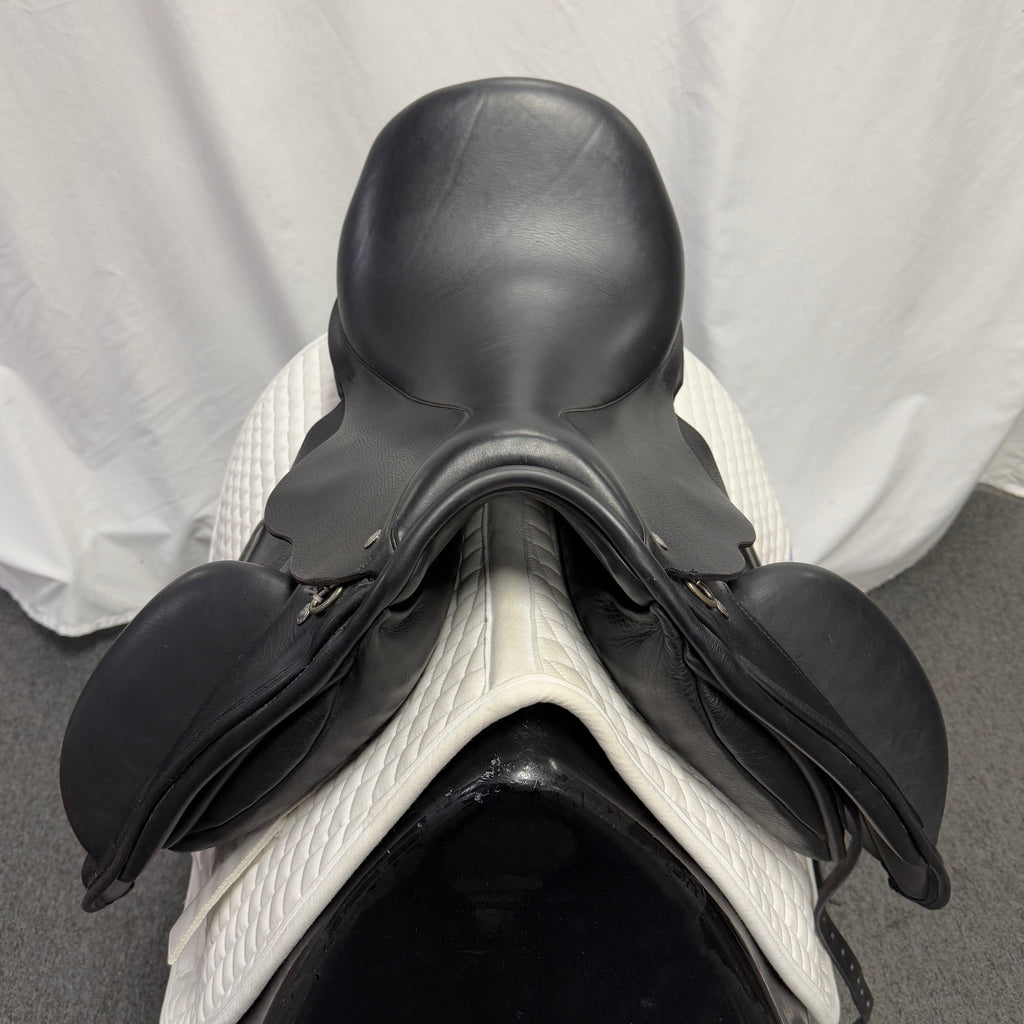 HOLD: Demo Custom Wolfgang Signature Solo MKII  17.5" Dressage Saddle