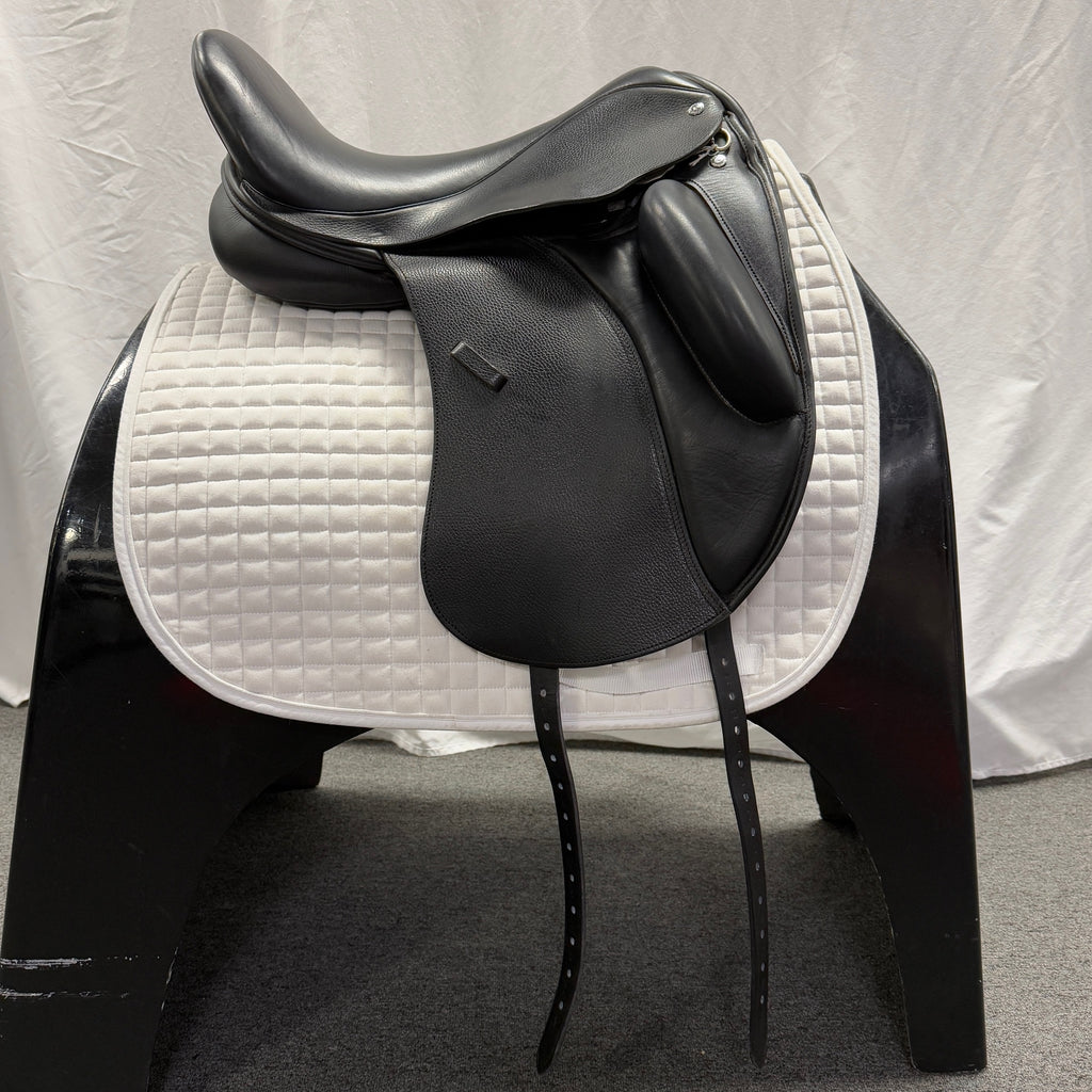 HOLD: Demo Custom Wolfgang Signature Solo MKII  17.5" Dressage Saddle