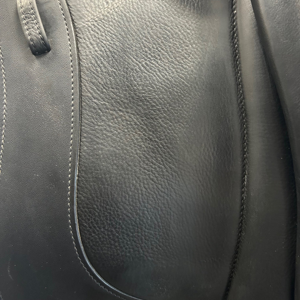 HOLD:  Used Schleese Obrigado 17.5" Dressage Saddle