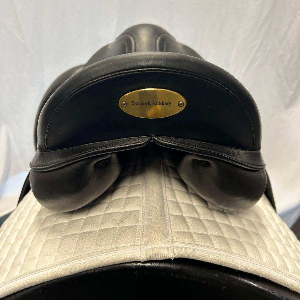 Used Equipe Emporio 17" Monoflap Dressage Saddle