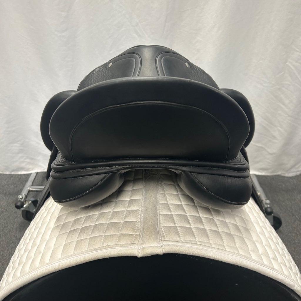 HOLD:  Used Schleese Obrigado 17.5" Dressage Saddle