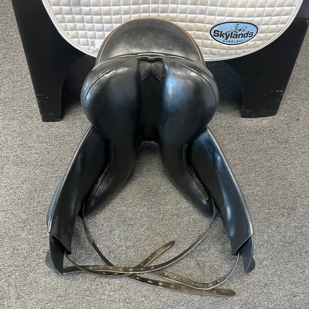HOLD:  Used Dresch 18" Dressage Saddle
