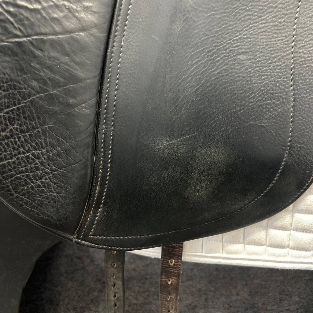 HOLD:  Used Schleese HK 18" Dressage Saddle