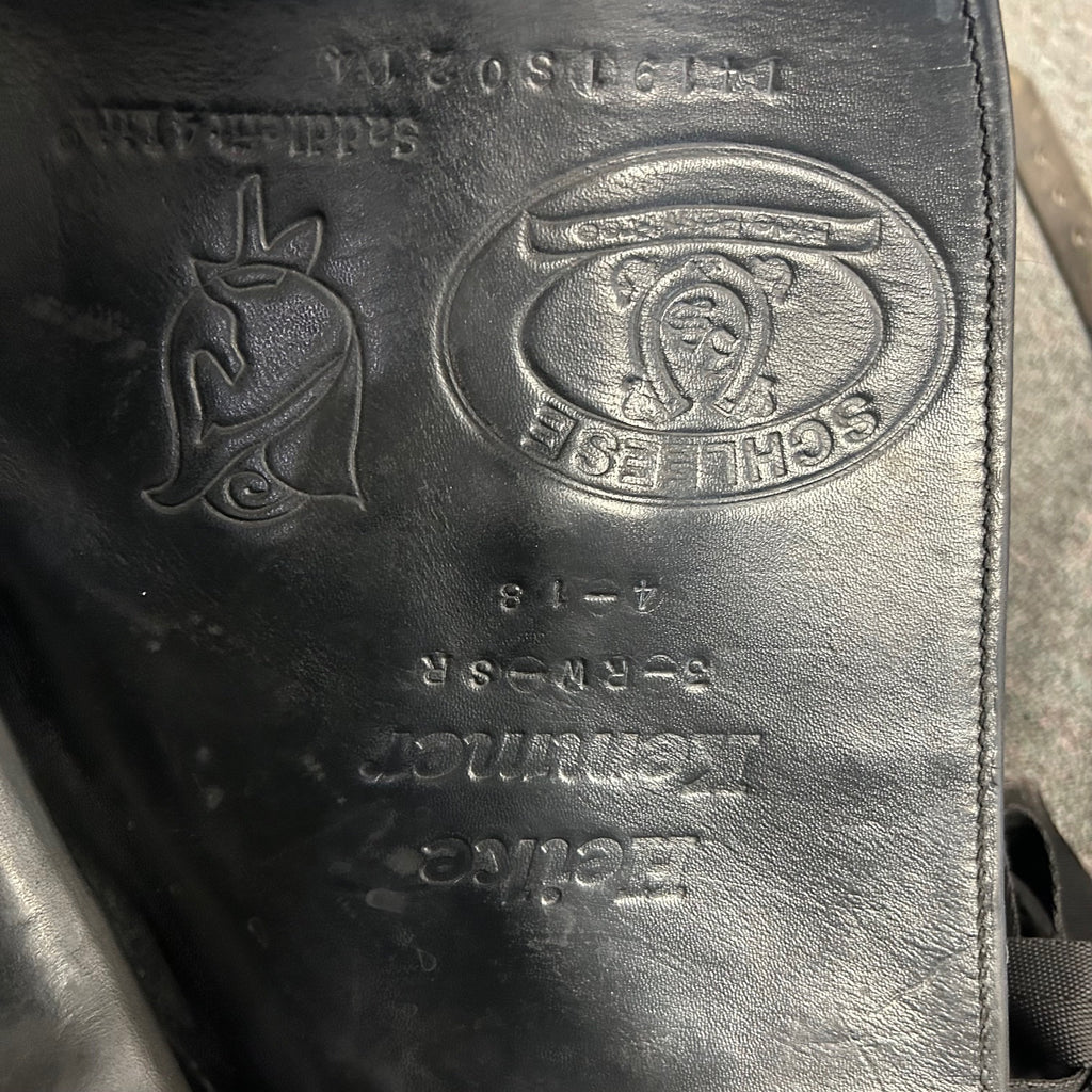 HOLD:  Used Schleese HK 18" Dressage Saddle