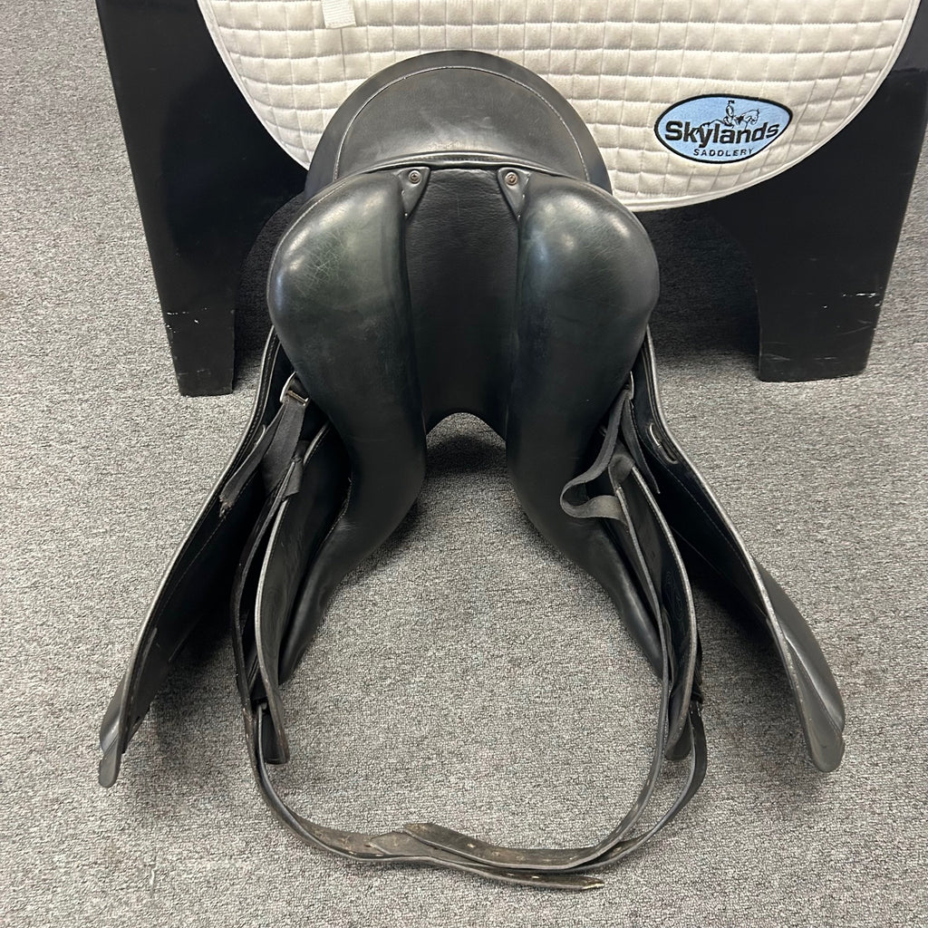 HOLD:  Used Schleese HK 18" Dressage Saddle