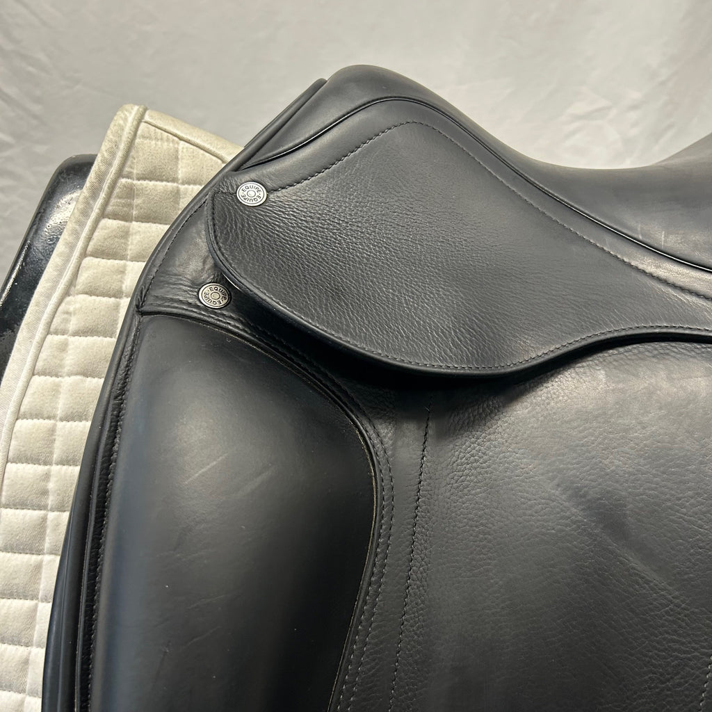 Used Equipe Emporio 17" Monoflap Dressage Saddle