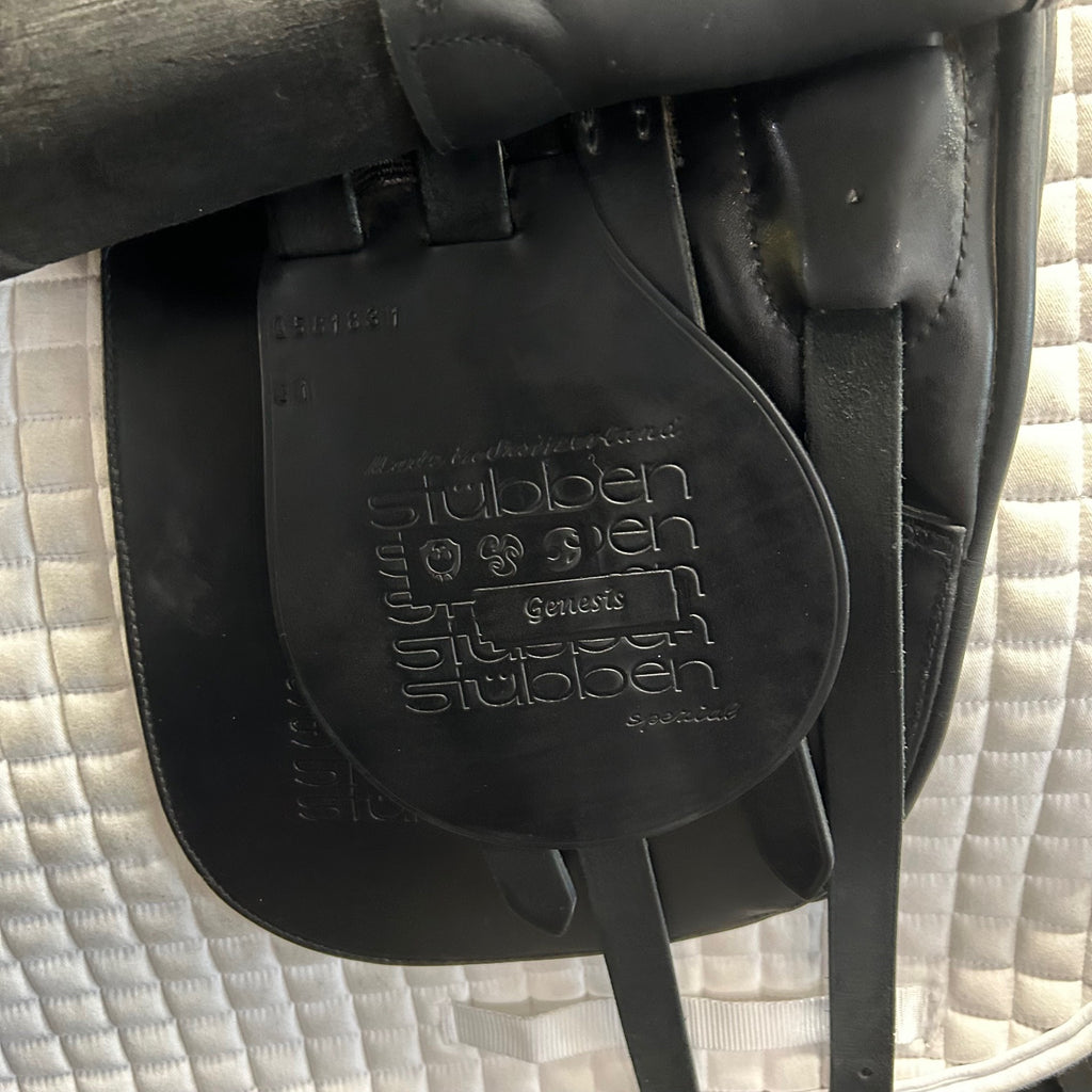 Used Stubben Genesis Special 18"-18.5" Dressage Saddle