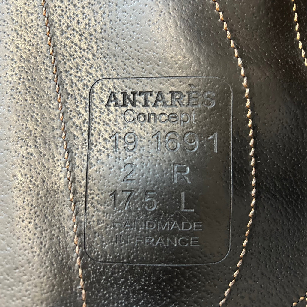 Used Antares Concept 17.5" Monoflap Dressage Saddle