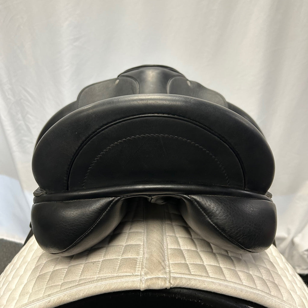 Used Custom Icon Flight 17" Monoflap Dressage Saddle