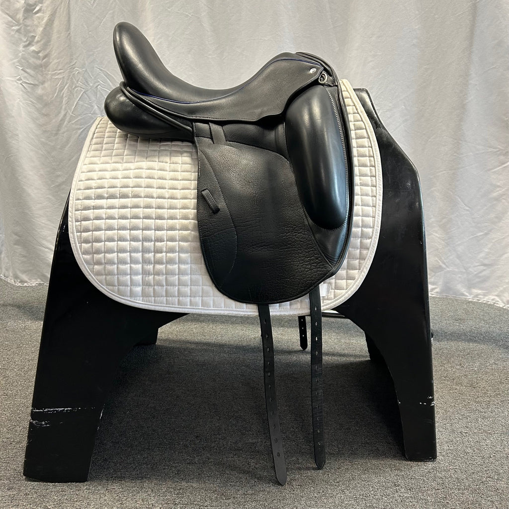 Used Custom Icon Star 17.5" Monoflap Dressage Saddle