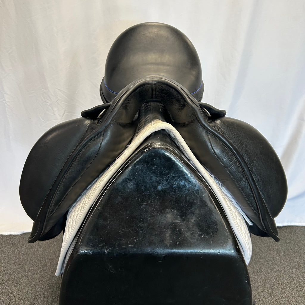 Used Custom Icon Star 17.5" Monoflap Dressage Saddle