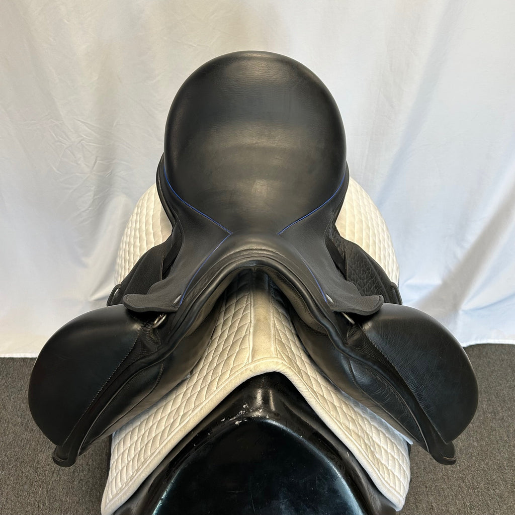 Used Custom Icon Star 17.5" Monoflap Dressage Saddle