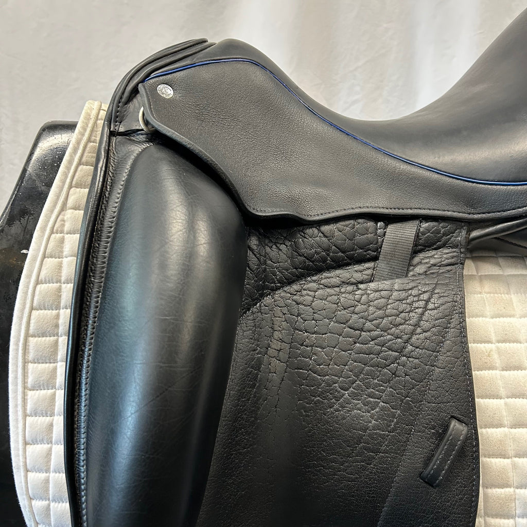 Used Custom Icon Star 17.5" Monoflap Dressage Saddle