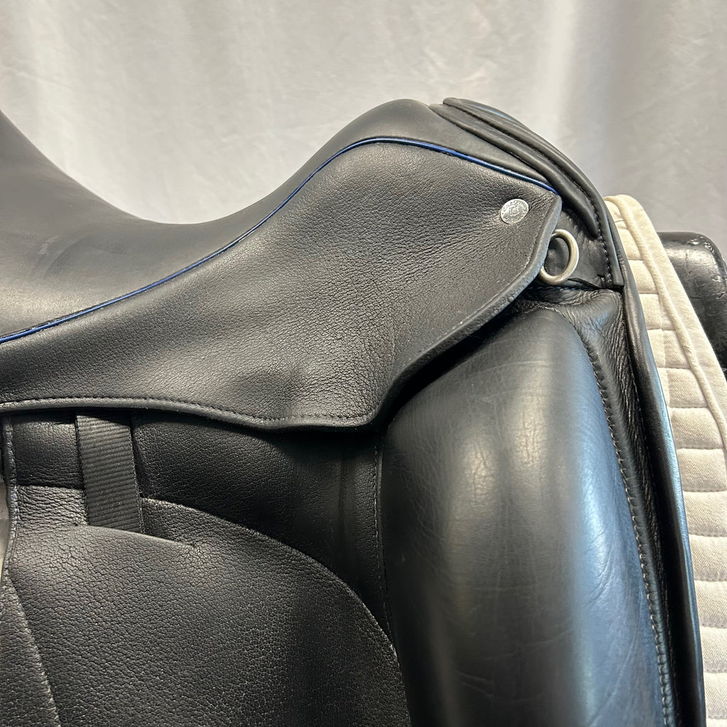 Used Custom Icon Star 17.5" Monoflap Dressage Saddle