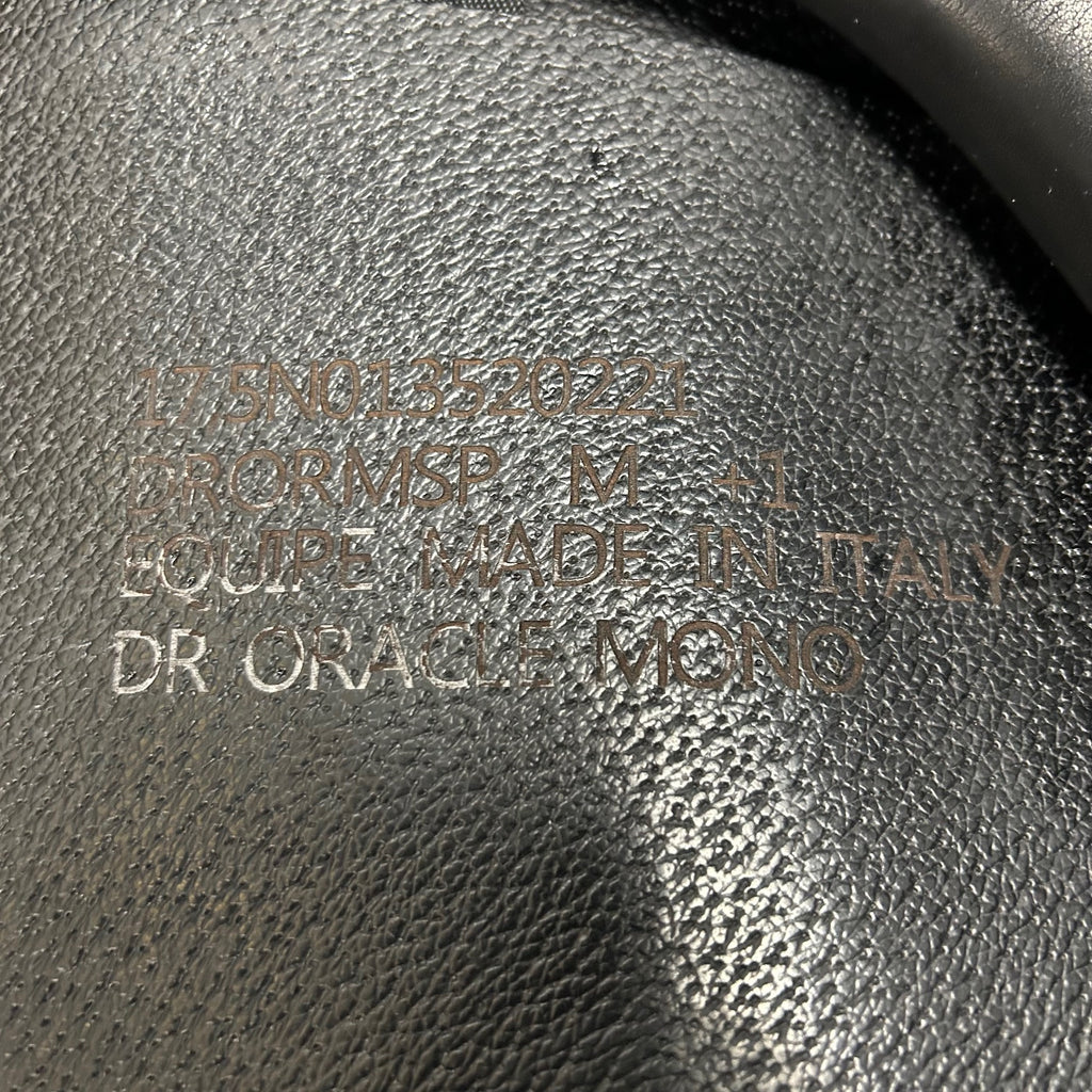 Used Equipe Oracle 17.5" Monoflap Dressage Saddle