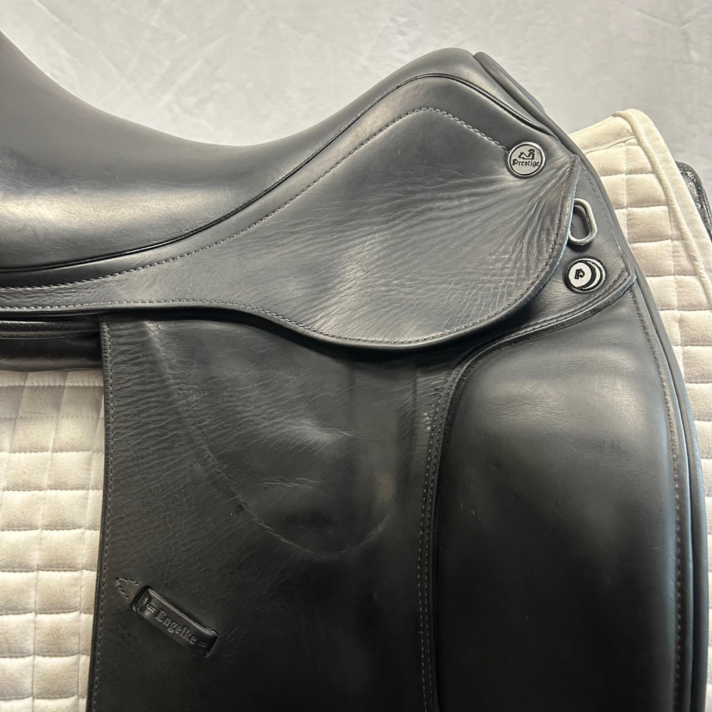 Used Prestige X D1-K Zero 17" Dressage Saddle