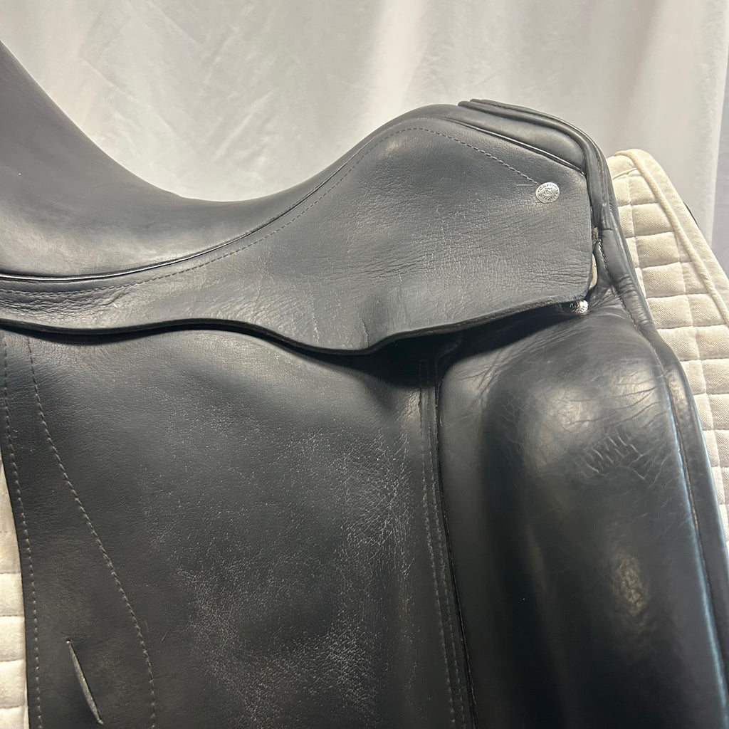 Used Custom Saddlery Everest 17.5" Dressage Saddle