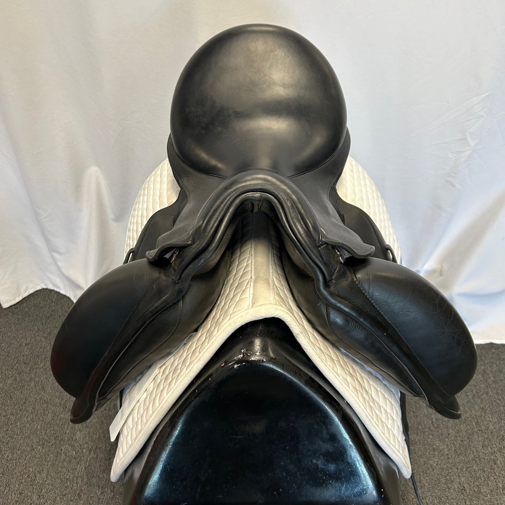 Used Custom Icon Star 18" Monoflap Dressage Saddle