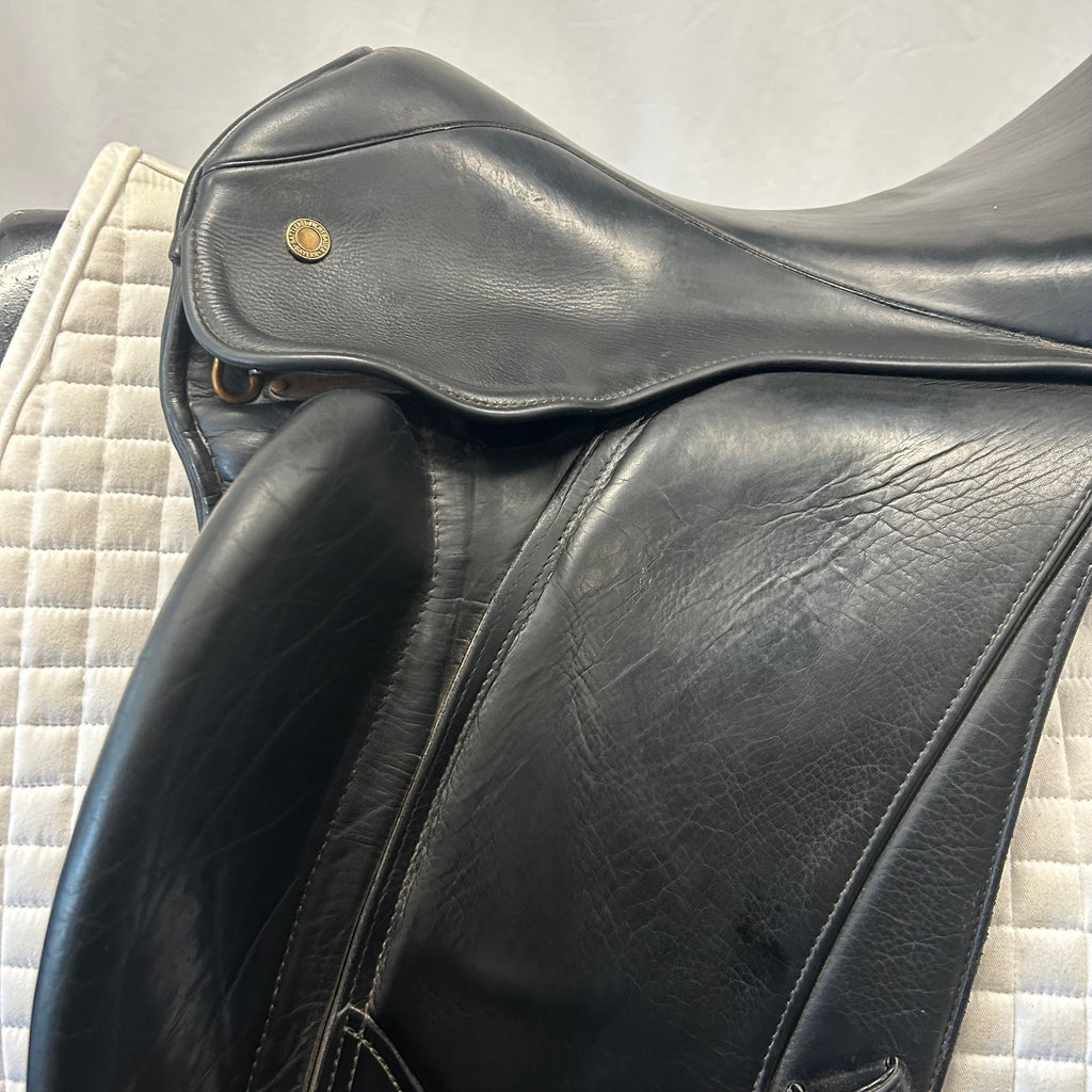 Used Fichtbauer Paura KCR 18" Monoflap Dressage Saddle