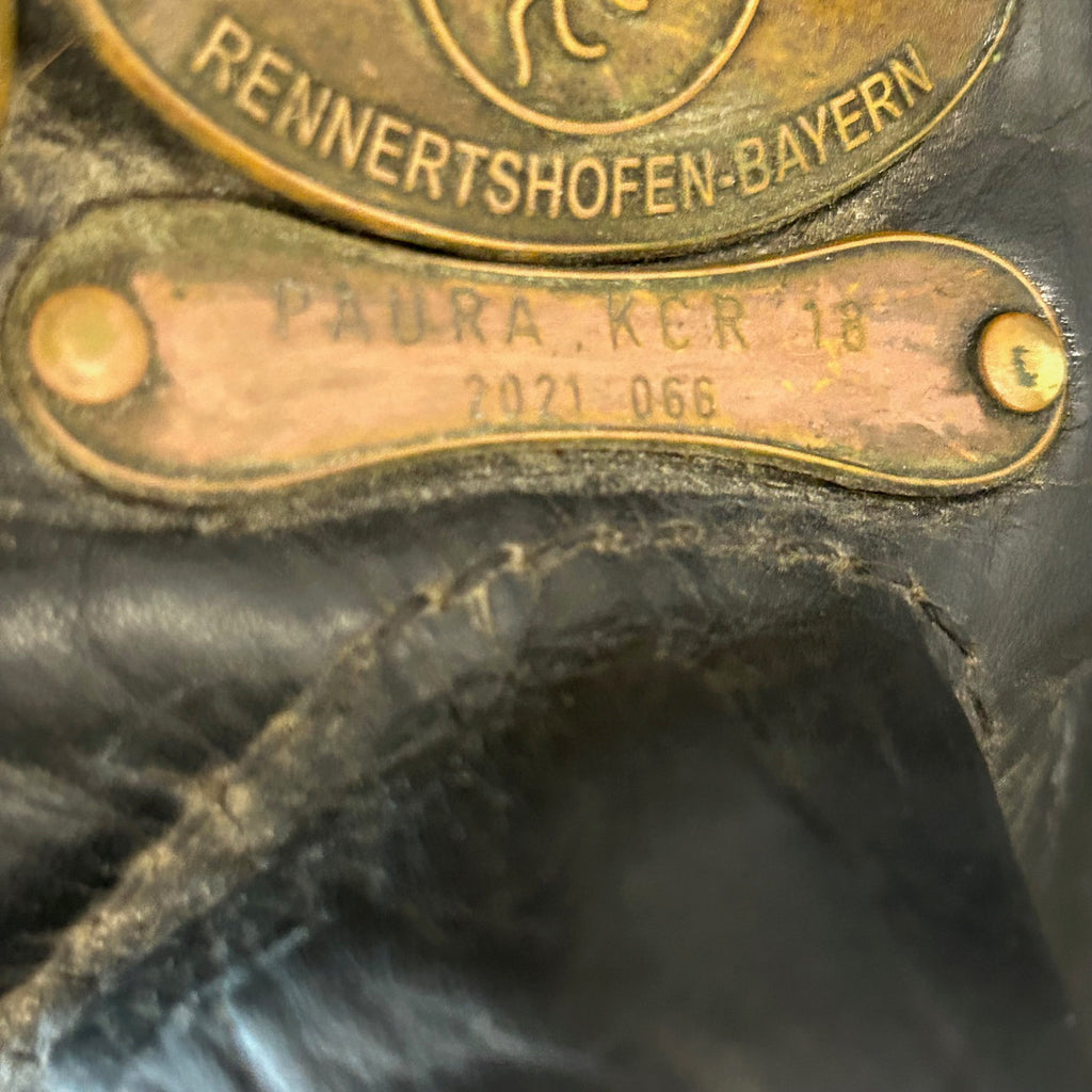 Used Fichtbauer Paura KCR 18" Monoflap Dressage Saddle