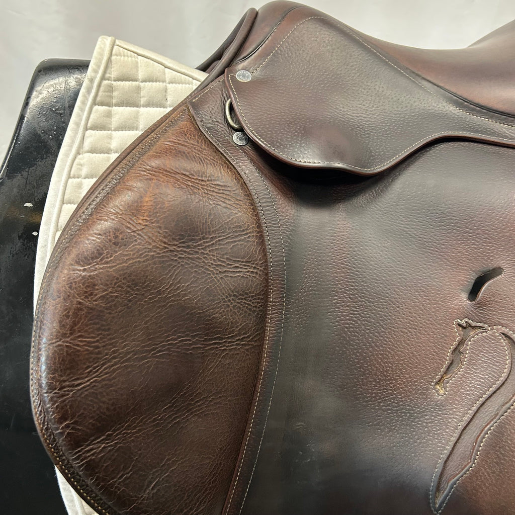 Used Antares Confort 17.5" Jump Saddle