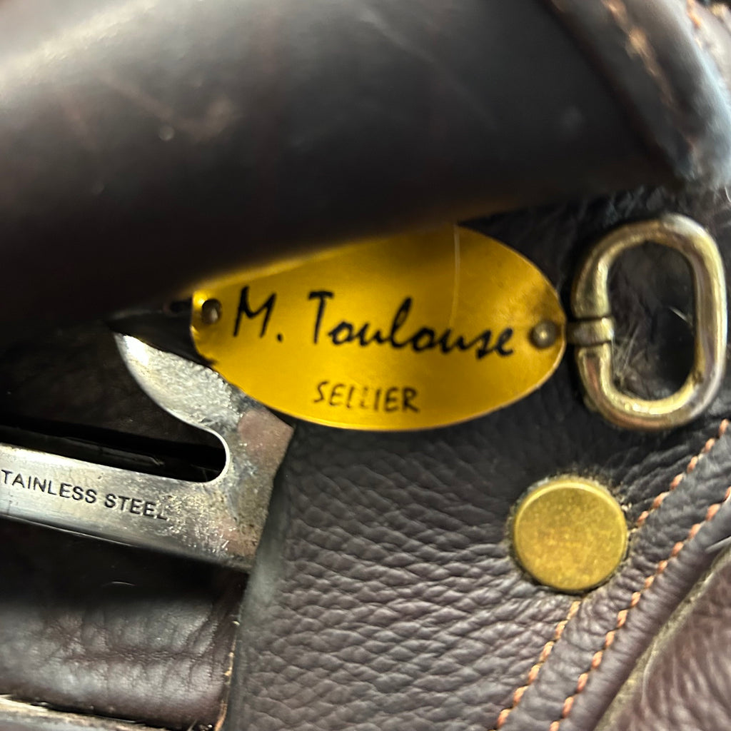 Used M. Toulouse Annice 15.75" Jump Saddle