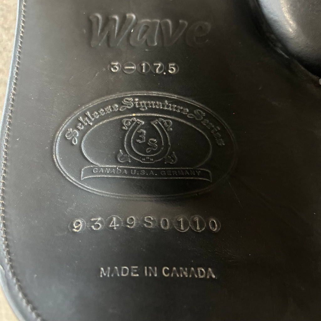 Used Schleese Wave 17.5" Dressage Saddle