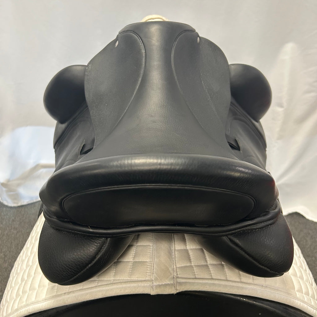 Used Custom Saddlery Wolfgang Omni Monoflap 18" Dressage Saddle
