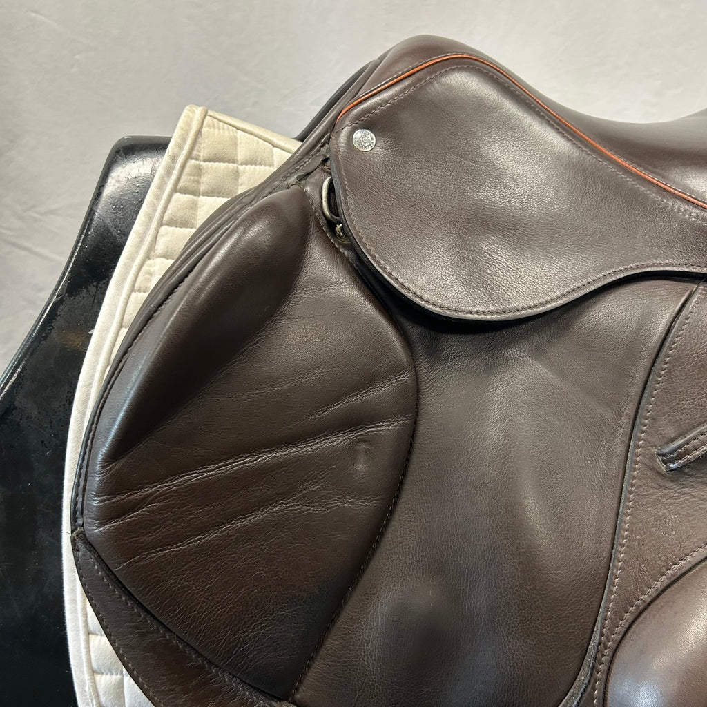 Used Custom Saddlery Monte Carlo 17" Jump Saddle