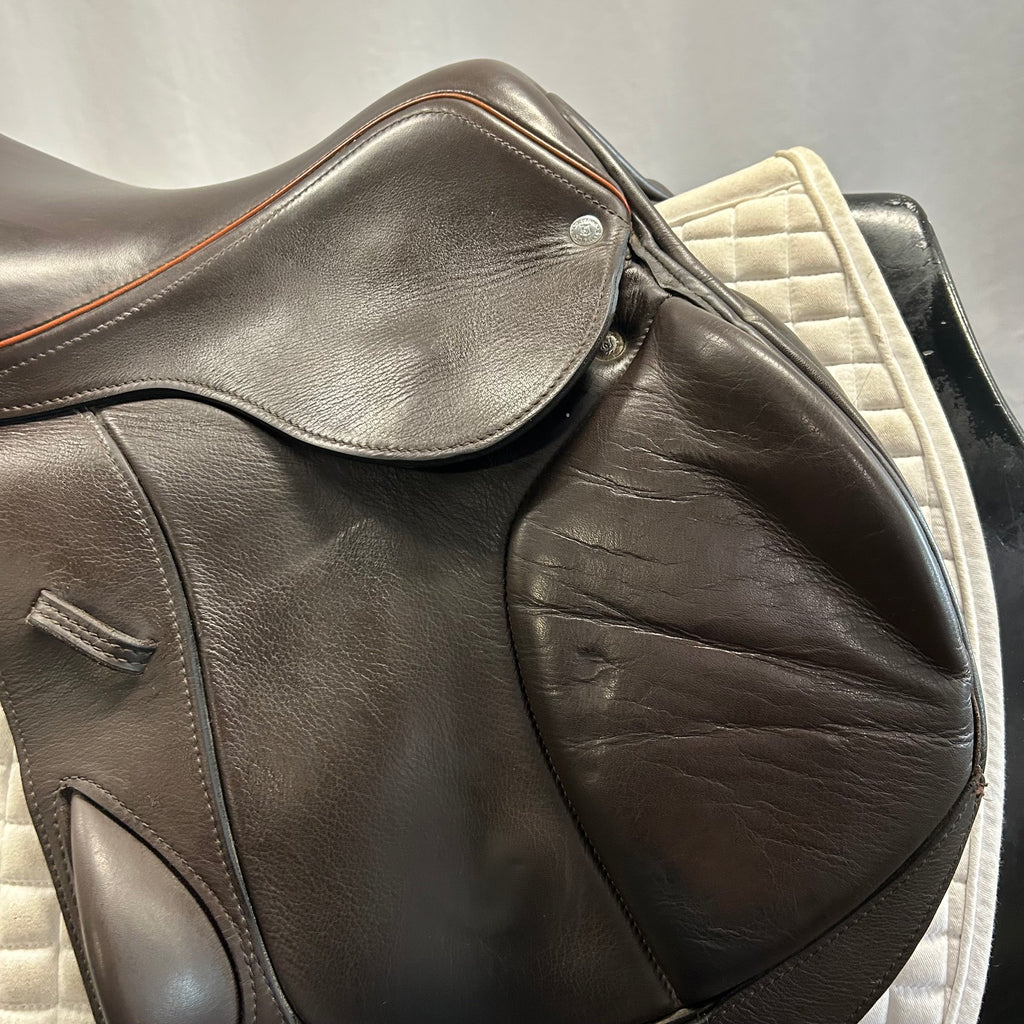 Used Custom Saddlery Monte Carlo 17" Jump Saddle