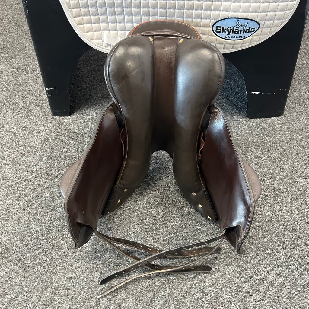 Used Custom Saddlery Monte Carlo 17" Jump Saddle
