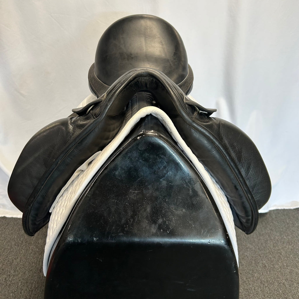 Used Custom Icon Star 18" Monoflap Dressage Saddle