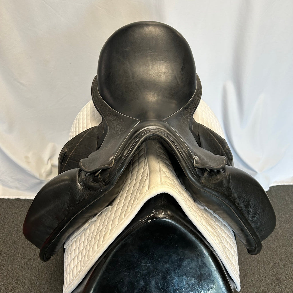 Used Custom Icon Star 18" Monoflap Dressage Saddle