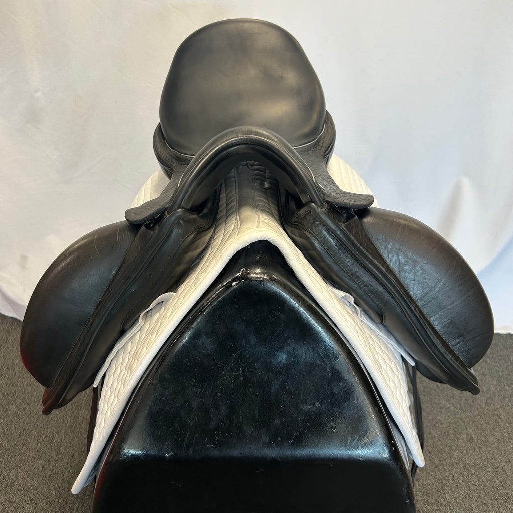 Used Custom Saddlery Wolfgang Matrix 2 Monoflap 17" Dressage Saddle