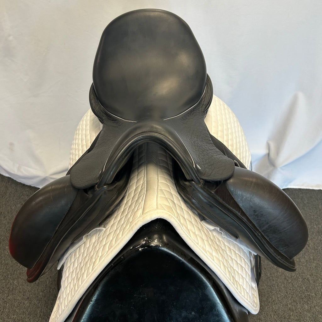 Used Custom Saddlery Wolfgang Matrix 2 Monoflap 17" Dressage Saddle