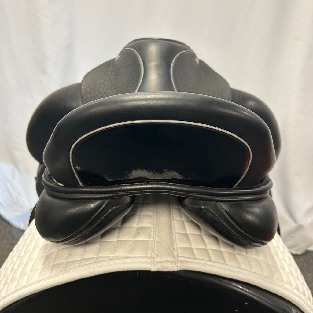 Used Custom Saddlery Wolfgang Matrix 2 Monoflap 17" Dressage Saddle