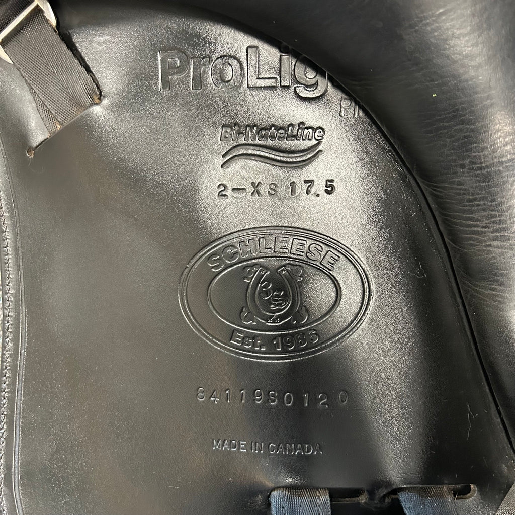Used Schleese ProLight Plus 17.5" Dressage Saddle