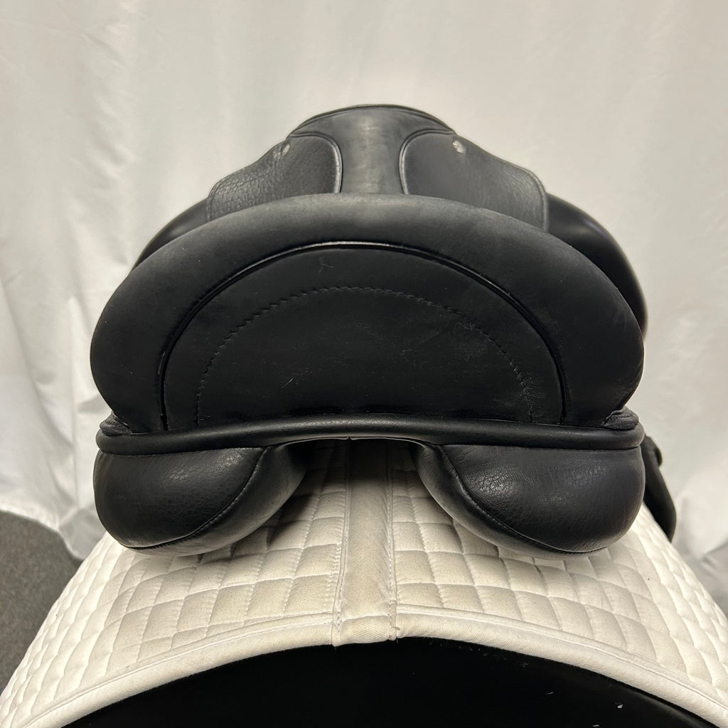 Used Custom Icon Flight 18" Monoflap Dressage Saddle